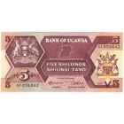 [#192813] Geldschein, Uganda, 5 Shillings, 1987, KM:27, UNZ