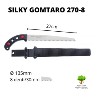 SEGHETTO SEGA FISSO SILKY PROFESSIONALE GOMTARO 270-8 LAMA 270MM TAGLIO Ø 135mm - Imagen 1 de 8