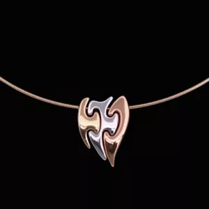 Georg Jensen. 18K Gold FUSION Pendant #1503. - Picture 1 of 6