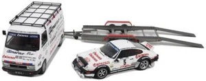 OTTO Scala 1:18 Citroen C35 Almeras + Rimorchio con Porsche 911 SC #5 Portogallo 1981 - Foto 1 di 6