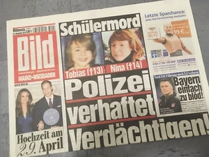 Bildzeitung BILD 24.11.2010 * Hochzeit William & Kate - Picture 1 of 1