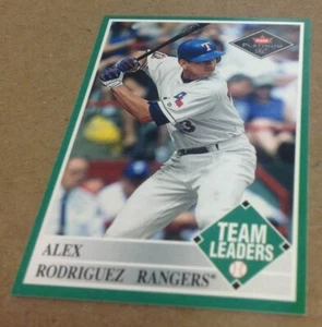 ALEX RODRIGUEZ 2001 FLEER PLATINUM TEAM LEADERS Card #433 NM-MT Condition - Picture 1 of 2