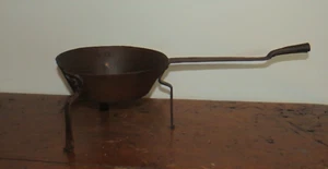 !8th century Early 19th Century Cooking Spider Blacksmith Hand Made - Picture 1 of 16