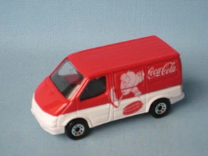 Matchbox Ford Transit Van Rojo Coca-Cola Coca-Cola Juguete Modelo Furgoneta Hockey UB - Imagen 1 de 1