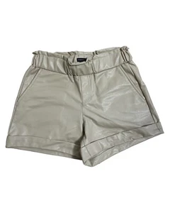 NEU AUFRICHELY JULES Junior Kunstleder Shorts hellbraun Gr. XS - Bild 1 von 4