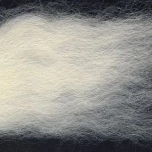 100g Bluefaced Leicester Top / Rovings - White - Felt Making and Spinning - Picture 1 of 1
