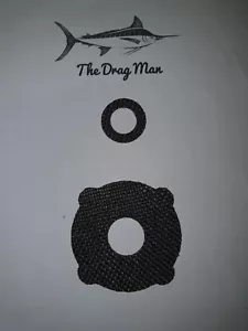 CARBON DRAG WASHERS PENN SLAMMER 460, 460L, 4600L, 560, 560L, 5600L - Foto 1 di 3