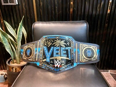 Реплика YEET Heavyweight Championship Wrestling Title 2 мм латунь взрослый размер  - Изображение 1 из 4