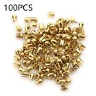 100pcs DIY Round Bead Metal Claw Hammer Buckle Doll Accessories Doll Clothes