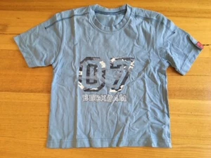 DAVID BECKHAM 07 MARKS & SPENCER LIGHT BLUE T SHIRT 4 TO 5 YEAR - Picture 1 of 1