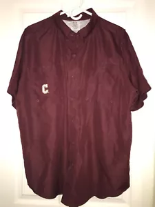 Charleston Cougars Large 42/44 ProEdge Button Outdoor Shirt CofC 5 Pockets NWT - Picture 1 of 7