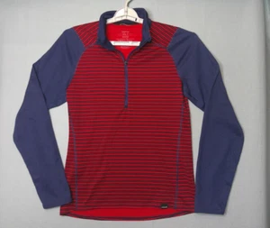 Patagonia Capilene 3 Midweight Sweater Mens Small Colorblock 1/4 zip Pullover - Picture 1 of 11