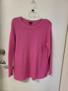 Talbots Petite Dark Pink Pullover Sweater - SZ. M Petite - Picture 1 of 5