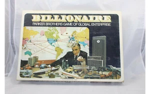 Vintage Billionaire Board Game 1973 Parker Brothers missing sketch pads - Picture 1 of 1