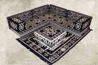 Orientalische Sitzecke, Sark Kösesi, 13-tlg. Orientalische Sitzgruppe, Ottomane - Bild 1 von 2