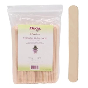 Large Wooden Wax Sticks - Body Hair Removal Applicator for Waxing, ¾” X 6” (P... - Picture 1 of 1