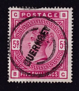 GREAT BRITAIN 1884, Scott No. 108 used, 5 Shilling. - Picture 1 of 1