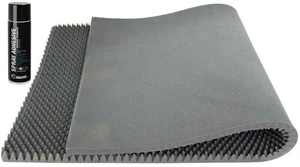 2 qm Pyramidenschaumstoff mit Sprühkleber - Noppenschaumstoff Akustikschaumstoff - Bild 1 von 9