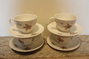 Royal Doulton - TUMBLING LEAVES - Teacup & Saucer - great replacement pieces - Picture 1 of 5