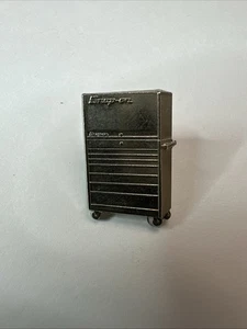 Vintage Silver Tone Snap On Tool Chest Cabinet Tie Clip Collectable, Very Rare! - Picture 1 of 6