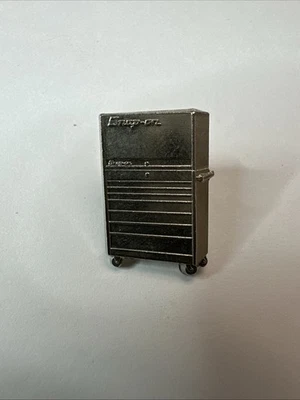 Clip de corbata de gabinete de herramientas a presión tono plata vintage coleccionable, ¡muy raro! Foto 1 de 4