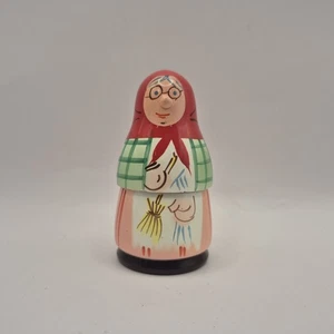 Polonia Matrioska Cuento de Hadas Hansel y Gretel 3 Piezas Muñeca Anidación Bruja sin Casa - Imagen 1 de 6