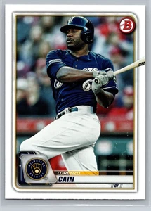 2020 Bowman - Lorenzo Cain #28 - Picture 1 of 2