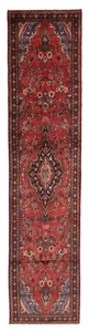 Vintage Hand-knotted Runner Rug 2'8" x 12'2" Traditional Oriental Wool Carpet - Picture 1 of 9