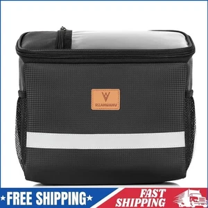 8L Bike Front Bag Large Capacity Touch Screen Bike Front Storage Bag for Camping - Picture 1 of 12