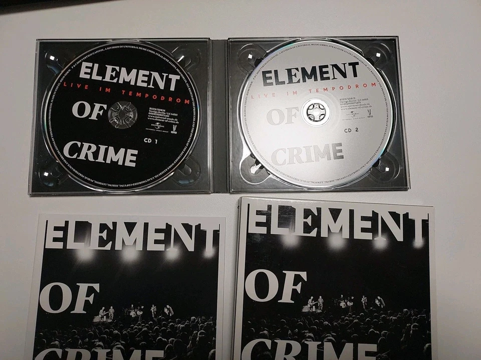 Element Of Crime - Live Im Tempodrom (Ltd.Deluxe Edt.) [2 CDs] - Bild 1 von 4