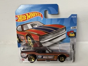 Hot Wheels '77 Mustang Funny Car Treasure Hunt Short Card - New Sealed - Picture 1 of 6