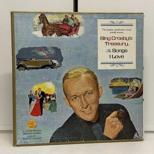 Longines Symphonette Bing Crosby's Treasury, The Songs I Love Vinyl Box Set - Picture 1 of 4