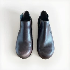 Stivaletti Dansko Marilyn da donna in pelle marrone chelsea stivaletti slip on US 9,5 - Foto 1 di 6