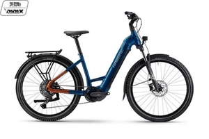 E-Bike - Haibike TREKKING 4 Low blue/orange/silver glänzend - Bild 1 von 1