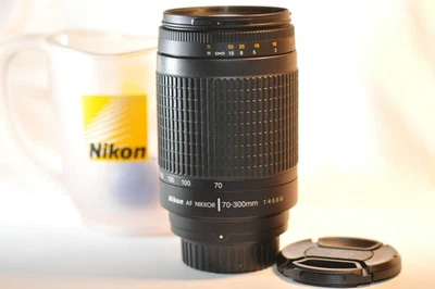 Nikon AF G Zoom-Nikkor 70-300 мм f/4-5.6 FX объектив для N80 N75 D90 D80 D750 D850 DF - Изображение 1 из 4