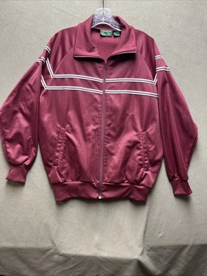 Jaqueta de atletismo vintage Haband poliéster zíper completo bolsos colarinho masculina grande Coreia - Imagem 1 de 4