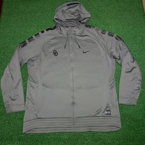 Oklahoma Sooners Hoodie mit durchgehendem Reißverschluss NIKE Elite Therma-FIT Player Issued Herren 3XL - Bild 1 von 9