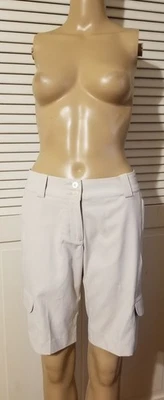 Nike Golf Talla 2 Tour Performance Caqui Beige Dri-Fit Bermudas Pantalones Cortos Bolsillos Foto 1 de 4