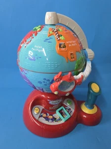 Tech Fly & Learn Globo Interactivo Educativo Hablar Francés Niños Atlas Geográfico - Imagen 1 de 8