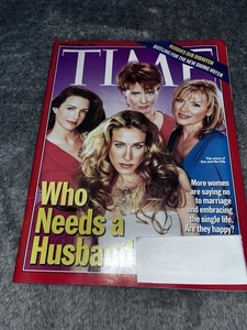 Time August 28, 2000; Who Needs a Husband?Sex in the City Stars. Read Desc - Picture 1 of 6