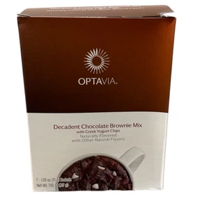 Optavia Decadent Chocolate Brownie Mix 7 Packets Exp 7/26 FREE SHIP - Picture 1 of 1
