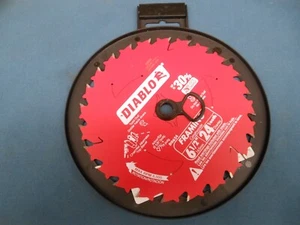 Diablo 6-1/2" x 24-Tooth Tracking Point Framing Wood Circular Saw Blade D0624R - Picture 1 of 2