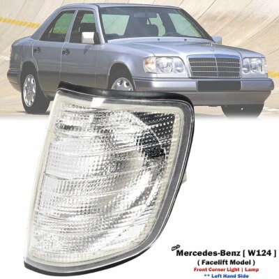 Front Left Side Corner Light Lamp For Mercedes-Benz W124 E320 E420 E500 1994-96 - Imagem 1 de 4