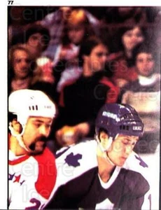 1981-82 O-Pee-Chee Stickers #77 Laurie Boschman, Bob Kelly, Dennis Maruk - Picture 1 of 1