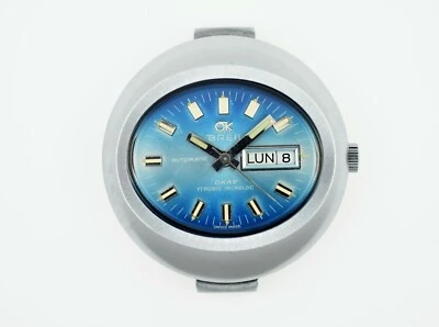 Reloj BREIL OK Okay Vintage Nuevo de Lote Antiguo Automático Día Fecha Ronda 1239-21 (2816) Foto 1 de 4