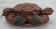 Unique Ceramic Brown Crab Covered Dish/Container