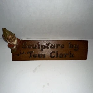 Tom Clark's Sculpture Display Sign, Signed - Picture 1 of 5