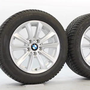 Ruote invernali originali 17 pollici BMW Serie 5 F10 F11 Serie 6 F06 F12 F13 236 raggi V +7 mm - Foto 1 di 7