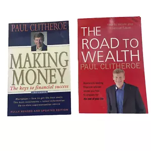 Paul Clitheroe Libro de Bolsillo Paquete Finanzas Dinero Presupuesto Lote Australiano - Imagen 1 de 17