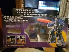 Galvatron W Box & Insert 100  Complete WORKS 1986 Vintage G1 Transformers Figure